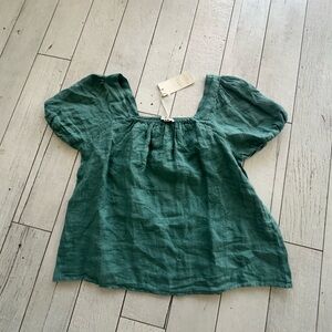 Elegant Green Women's Blouse